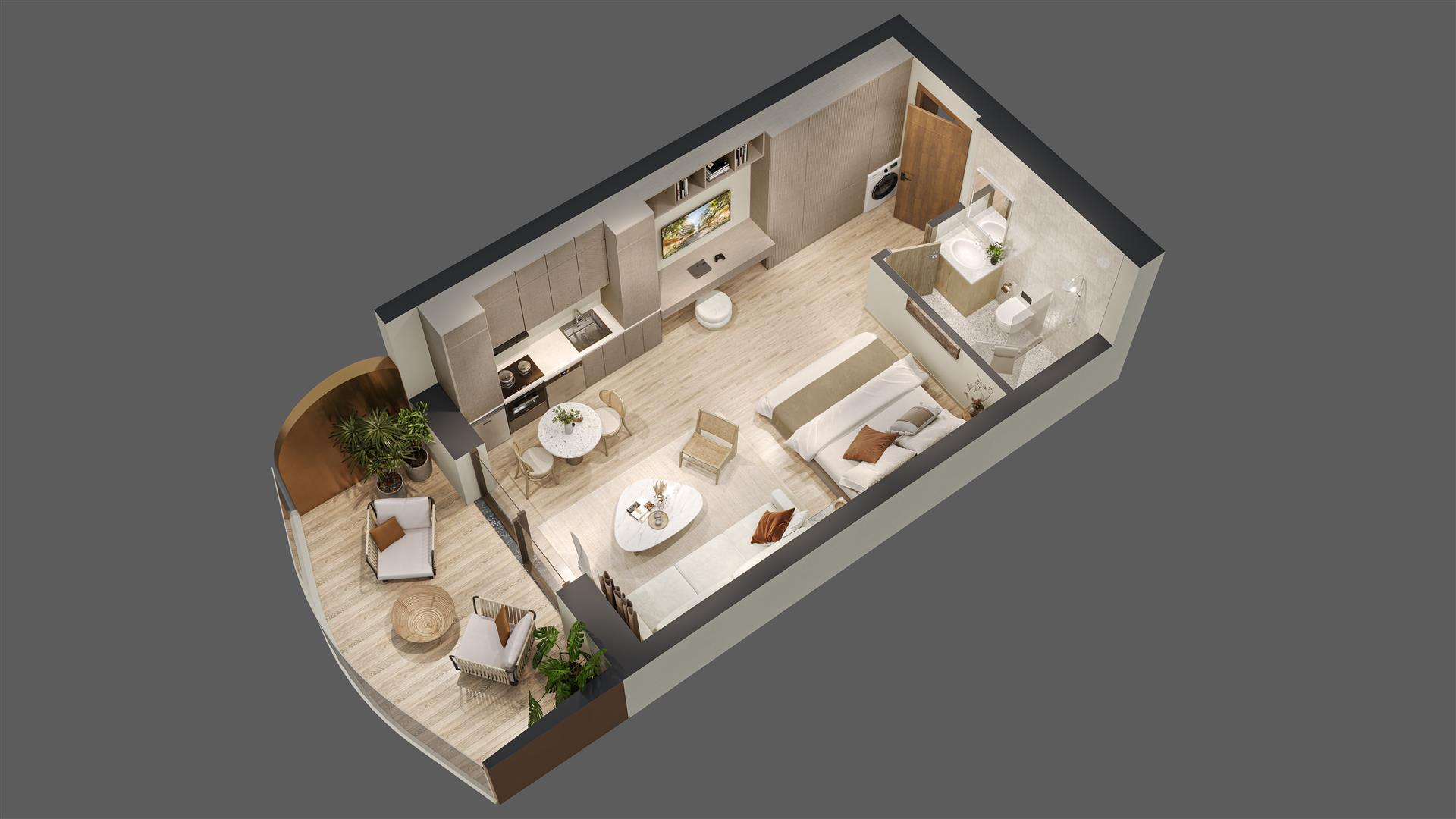 Image of Apartment - 1 Bathrooms for Sale in Elysium Bayside-Gibraltar, Image 2